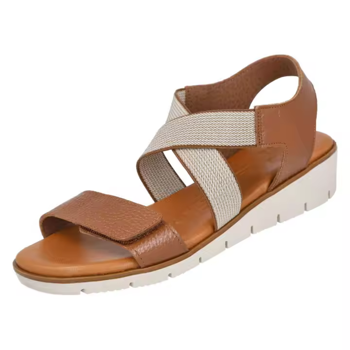 Sandalias Garzon Md24131 para mujer en color marron - 1