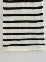Conjunto De Verano Para Mujer: Falda Larga De Playa Y Chaqueta Tejida Elegante Y Bohemia Estilo Casual Striped Holiday Dos Piezas Beachwear - details 7