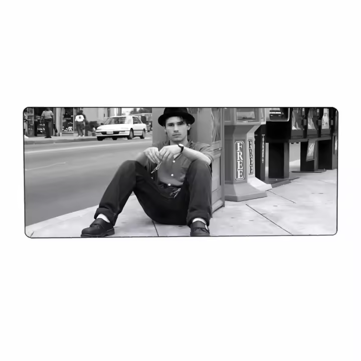 Alfombrilla De Ratón Juego Grande Cool Handsme Singer J-Jeff Buckley Antideslizante Espesor Aumentado Material De Goma Para Escritorio PC - 1