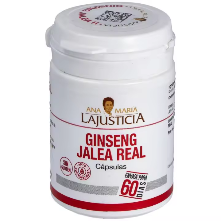 Ana Maria Lajusticia Ginseng Con Jalea Real 60Caps - 1