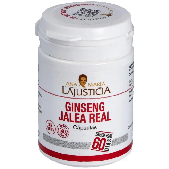 Ana Maria Lajusticia Ginseng Con Jalea Real 60Caps - 1
