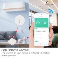 Sensor De Temperatura Y Humedad Zigbee 3.0 Monitoreo Remoto Por APP Smart Life Compatible Con Alexa Google Home Z2M Piloto Incluido - details 2
