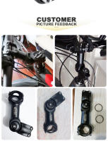 UNO Manillar De Bicicleta Riser Ajustable Aluminio 25.4/31.8mm Accesorios Para Bicicleta De Montaña MTB off Road Piezas De Manillar - details 8