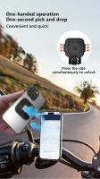 Soporte De Teléfono Móvil Magnético De 360° Rotación Montaje Removible Para Manillar De Bicicleta Soporte De Montar Para iPhone Samsung Xiaomi - details 2