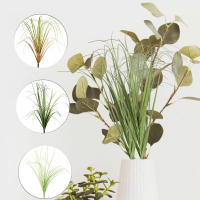 5Pcs Decoración De Jardín Artificial De Cebolla Verde Falso Para Bodas DIY Decoración De Hogar Ornamento De Maceta Estilo De Planta De Grama - details 5
