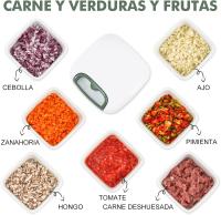 BIT Picadora de Alimentos, Picadora Manual Fácil de Limpiar y Segura, Picadora de Verduras Rápida para Verduras, Frutas y Nueces - details 4