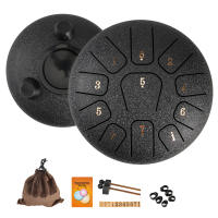 Kit De Tambor De Lenguas Miwayer 6" Con 11 Notas Herramienta De Alivio De Ansiedad Instrumento De Sonido Para Yoga/Medicina/Aire Libre - details 6