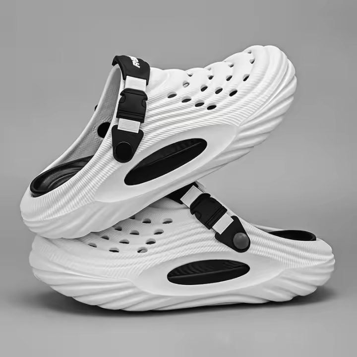Nuevos Pantuflas Para Hombre Verano 2025 Plataforma Unisex Clogs Sandalias De Playa Casual No Esmeriladas Antideslizantes Para Exterior - 1