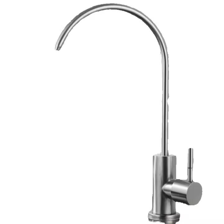 Grifo de agua potable Grifo de fregadero de Cocina Grifo de filtro de Agua de Maple inoxidable - 1