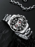 Reloj De Moda Para Hombre Reloj De Pulsera De Cuarzo Reloj De Mano Casual Con Calendario Resistente Al Agua Color Verde - details 7