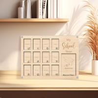 Marco De Fotos De Graduación De Madera Estilo Moderno Para Año Senior Decoraciones Para Fiesta De Graduación Regalo De Escuela - details 3