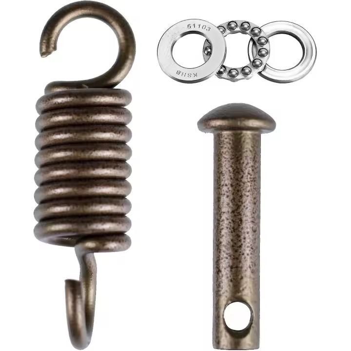 Kit para colgar hamacas Ultimate - Conector de pasador de resorte para hamacas tipo huevo - Kit para colgar hamacas de 227 kg para sillas de cesta colgantes Hamacas y más - 1