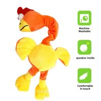 Juguetes De Peluche Para Perros Rociador De Pollo Divertido Juguetes Interactivos Con Sonido Para Masticar Para Pequeños Y Grandes Perros Suministros - details 2