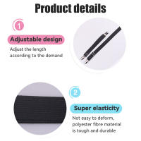 4pcs/set Cinturones Elásticos Para Sábanas Fijadores De Ropa De Cama Ajustables Porta Fundas De Matraces Y Edredones - details 5