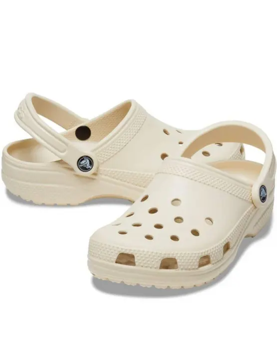 Zueco Crocs Classic U Blanco Roto unisex - 1