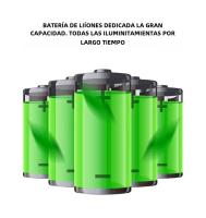 Lámpara De Pared Solar Exterior Con Sensor De Movimiento PIR 100LED Luz Solar Para Jardín Courtyard Iluminación De Calle Moderna ABS IP65 - details 8