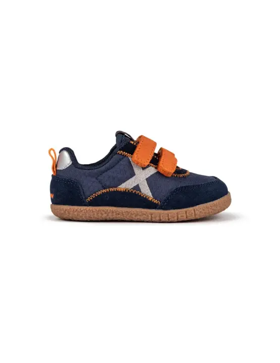 Zapatilla Niños Munich Baby Koda 06 Azul Marino Velcro - 1