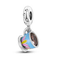 Encanto Original De Plata Para Joyería Moda Sombrero Conejo Encanto Cuentas Pulsera Ajustable Para Mujeres DIY Hecho De Zirconia - details 48