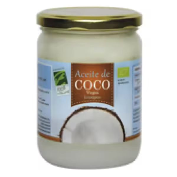 100% Natural Aceite de Coco Virgen Ecológico 500 ml - 1
