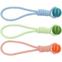 Bola De Juguete Para Perros Con Correa Resistente Masticadora Y Limpieza De Dientes Juguete Interactivo Anti-Boredom Para Muelas - details 2