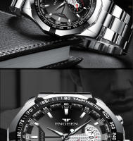 Reloj De Pulsera Deportivo Militar De Lujo 2024 Relogio Masculino Resistente Al Agua De Acero Inoxidable Calibre De Cuarzo Moda Casual - details 11