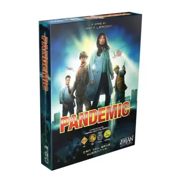 Juego De Mesa Pandemic En Inglés Edición Multicolor Juego De Rol Cooperativo Para Múltiples Jugadores Producido En China - 1