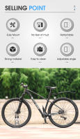 Guardabarros Plegable Para Bicicleta WEST BIKING Universal MTB Road Bike Mudguard Set Accesorios De Ciclismo Ajustable - details 1