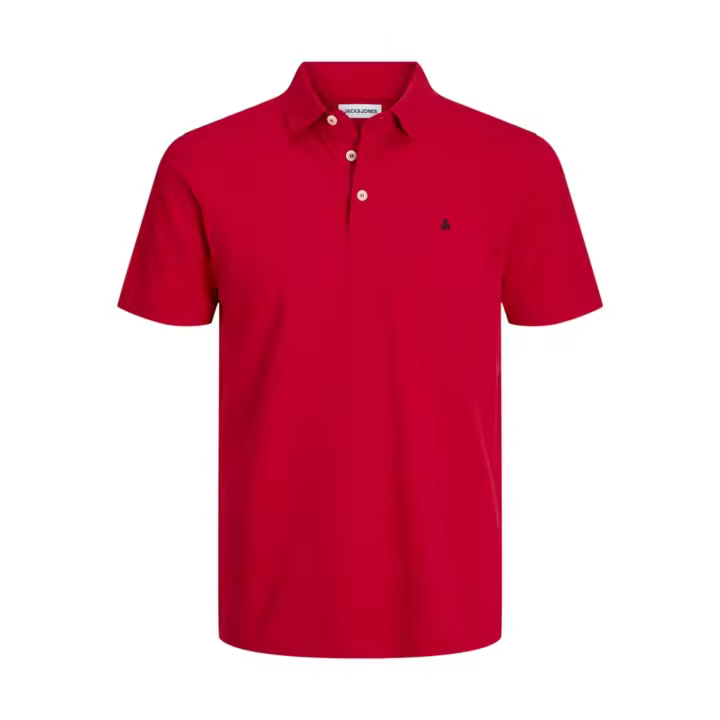 JACK&JONES 12136668 JJEPAULOS POLO SS NOOS Hombre Polo Camiseta Top TS Cuello 28676 - 1