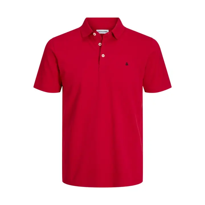 JACK&JONES 12136668 JJEPAULOS POLO SS NOOS Hombre Polo Camiseta Top TS Cuello 28676 - 1