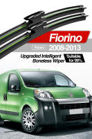 LimpiaParabrisas De Lluvia Para Fiat Fiorino 2008-2013 Plegables En 2 Piezas Accesorios Para Ventanas Anteriores De Goma Natural Tamaño Original - details 0