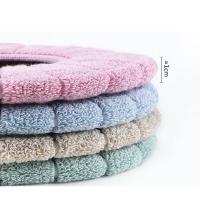 Juego De Cubierta De Inodoro Universal En Color Sólido Suave Cálido Lavable Para Decoración Del Hogar Funda De Asiento De Inodoro Accesorios De Cubierta De Tapa De Inodoro Material Acrílico Ecológico - details 3