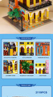 Bloques De Construcción Micro Modelo De Arquitectura De Una Iglesia Restaurante Cubana Havana Café Tienda Juguetes Para Niños Y Adultos Regalo Creativo - details 6