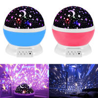 Lámpara Nocturna Proyector De Cielo Estrellado Con Rotación Y Galaxia Para Bebé Decoración De Dormitorio Luz De Mesa Con Figuras De Luna Y Estrellas - details 2