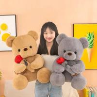 Muñeco De Peluche De Oso Para Día De San Valentín Regalo Para Niñas Juguetes De Animales Suaves Rellenos De Algodón PP Edad Recomendada 3-18+ - details 9