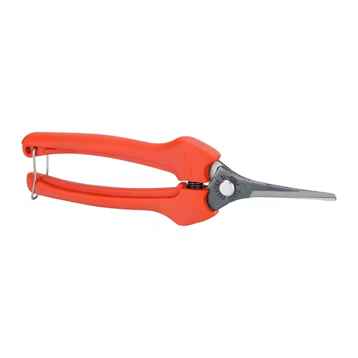 Bahco TIJERA VENDIMIA P-128-19 RECTA 190mm Corte 6mm Mangos Fibra Vidrio - 1