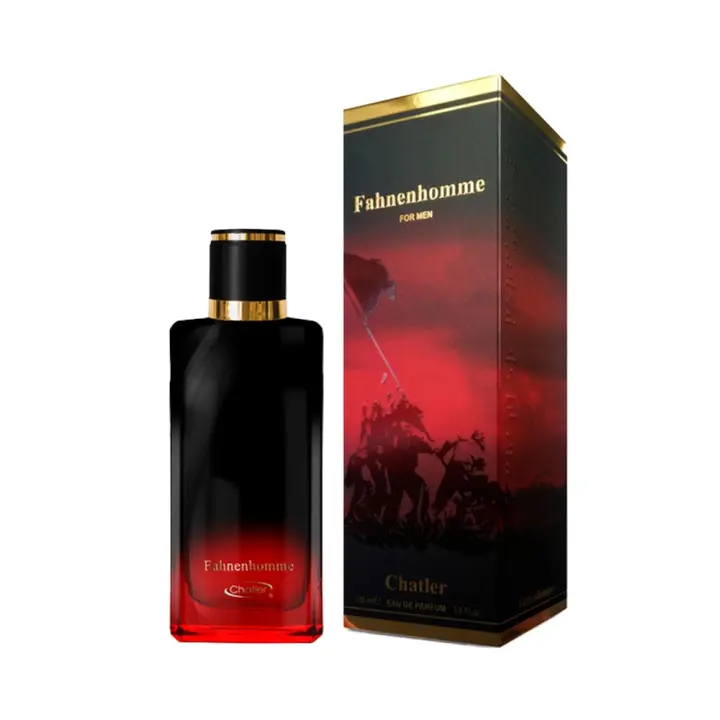 EAU DE PARFUM FAHNENHOMME MEN 100ML ---MARCA CHATLER---FRAGANCIA DURADERA, DURACIÓN 8 HORAS - 1