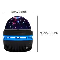 Proyector De Galaxia Estelar LED RGB Con Control Remoto Inteligente Aurora Lumínica USB Para Decoración De Dormitorio Y KTV Rotación Automática - details 1