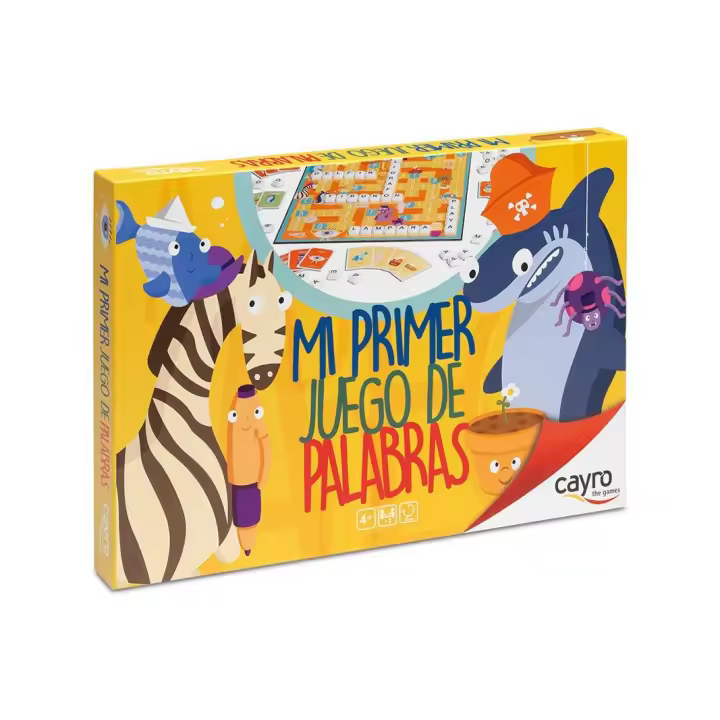 MI PRIMER JUEGO DE PALABRAS. Juego de mesa emocionante y divertido, ideal para disfrutar con amigos y familia. Estrategia, creatividad y entretenimiento en cada partida. - 1