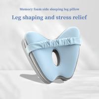 Almohada De Memoria De Espuma En Forma De Mariposa Para Alivio Del Dolor En La Columna Lumbar Caderas Rodillas Diseño Ergonómico Para Adultos - details 0