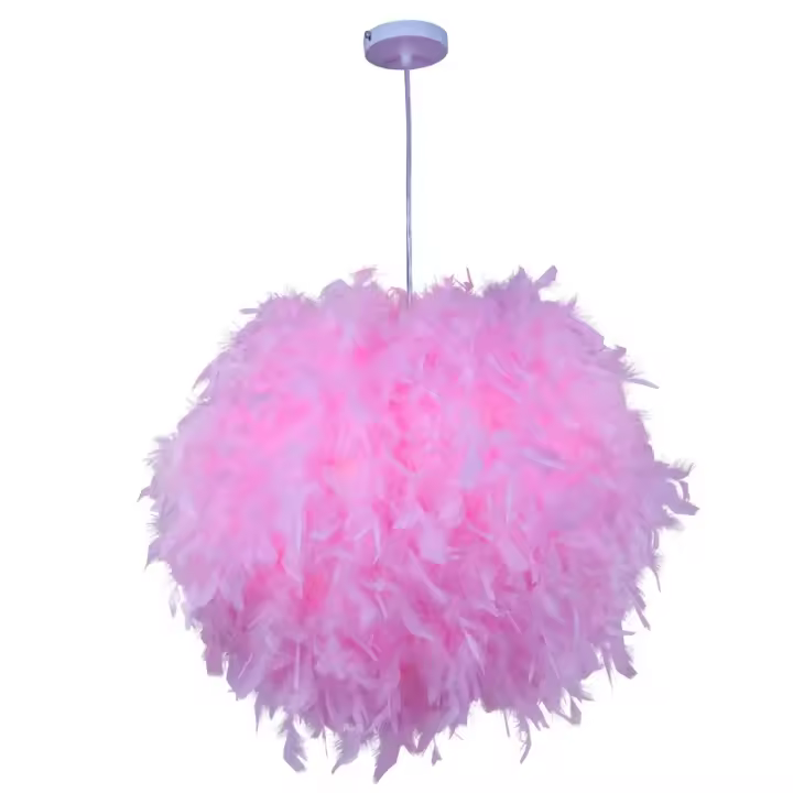 Lámpara de techo colgante lámpara moderna lámpara de araña sala de estar luz de techo sala de estar pluma colgante lámpara de pluma deco - 1