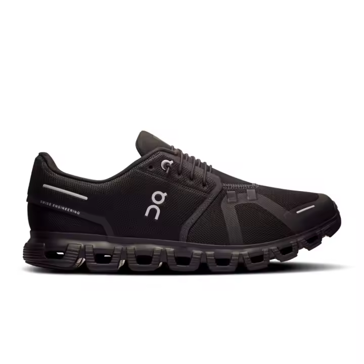 Zapatillas Negras On Running Cloud 6 Men Black Cómodas y Ligeras - 1