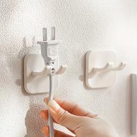 Organizador De Baño Multifuncional Para Cuchillas Y Enchufes 3pcs Fácil Instalación Soporte De Pared Sin Perforar Para Cabellos Y Barba - details 4