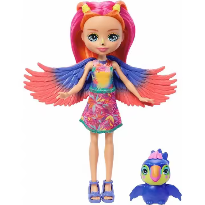 ENCHANTIMALS SUNSHINE ISLAND TUCAN DE MATTEL - 1