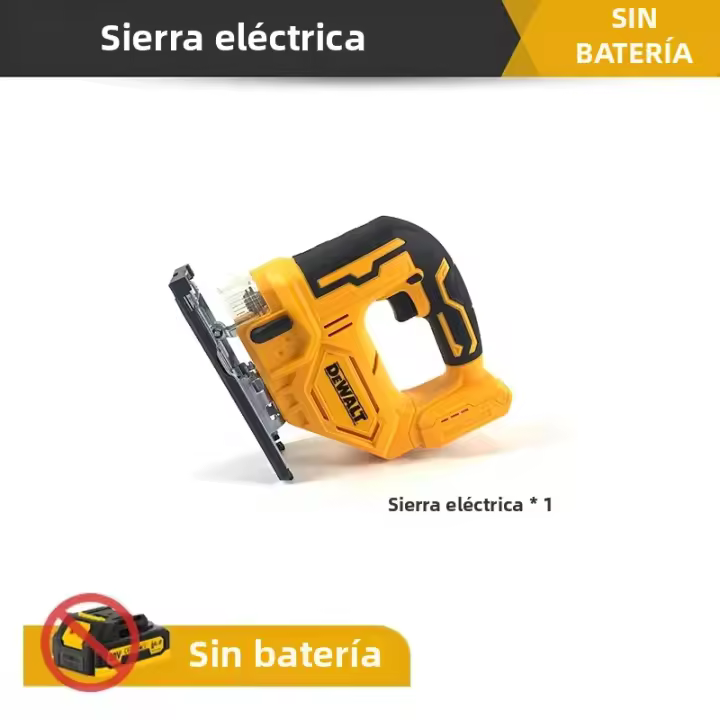 Sábanas Curvas Eléctricas Portátiles Dewalt 2700RPM Motor Brushless Para Batería 20V Herramienta De Trabajar En Madera Ajustable - 1