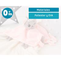 Kiokids Juguete Peluche Doudou Gato Rosa 30 cm Para Bebe - details 0