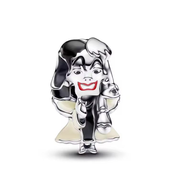 Pandora Charm en plata de ley Cruella De Vil Villanos de Disney 793424C01 , para Mujer - 1