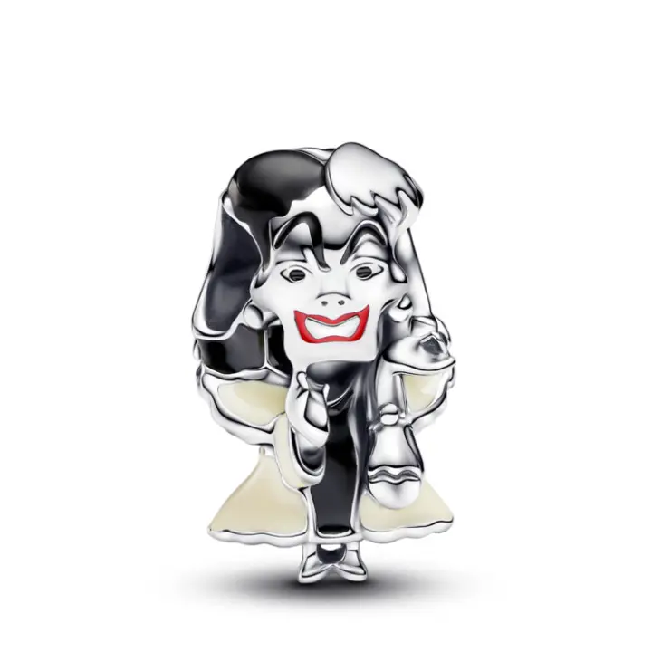 Pandora Charm en plata de ley Cruella De Vil Villanos de Disney 793424C01 , para Mujer - 1