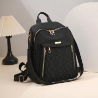Mochila De Nylon Moda Multifuncional Gran Capacidad Para Estudiantes Mochila De Hombro Para Mujer Material Principal Denim Lining De Poliéster - details 15
