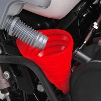 Funel De Silicona Plegable Universal Para Coche Líquido Funel De Cambio De Lubricante Auto Herramientas De Rellenado De Aceite Portátil Y Cómodo - details 1