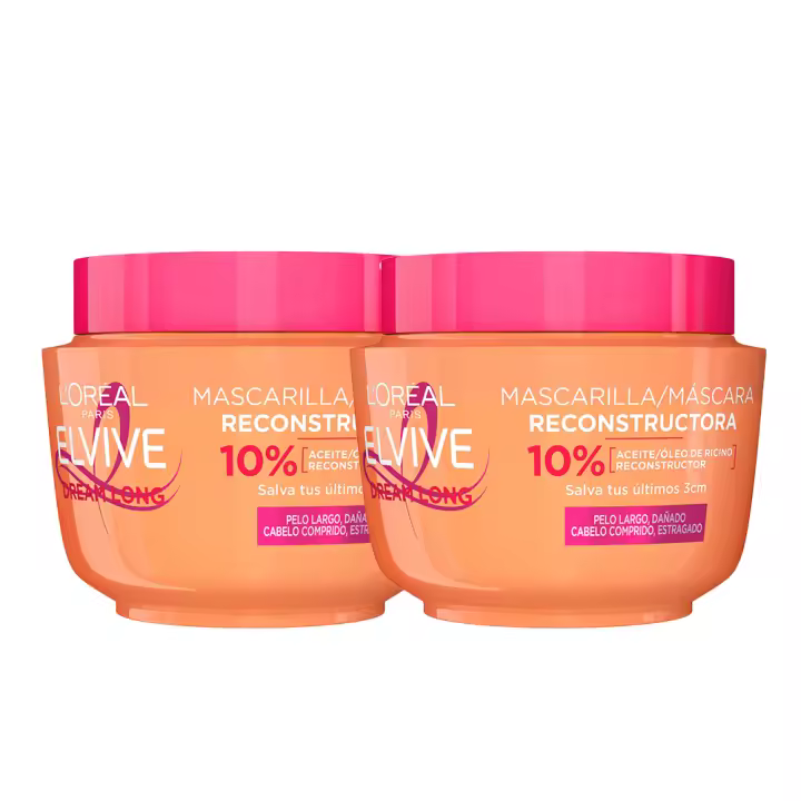 L’ORÉAL PARIS | Rutina Elvive Dream Long Champú, Acondicionador, Mascarilla o Sérum Reconstructor Para Pelo Largo y Dañado - 1